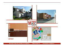 Tablet Screenshot of matc.es
