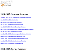 Tablet Screenshot of marketing.matc.edu